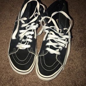 Black high top vans